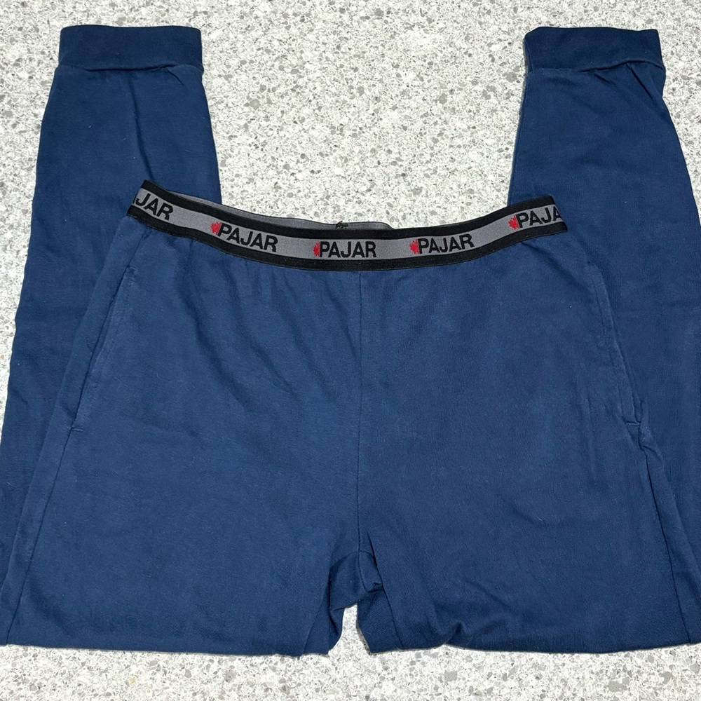 Pajar Men’s Navy Blue Loungewear Casual Joggers Size Large With Pockets
